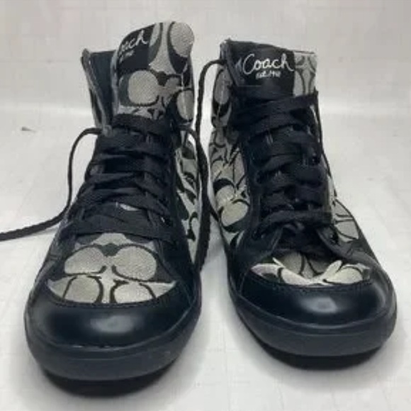 Coach Shoes - Coach Ellis hightop shoes Sz 6B Women